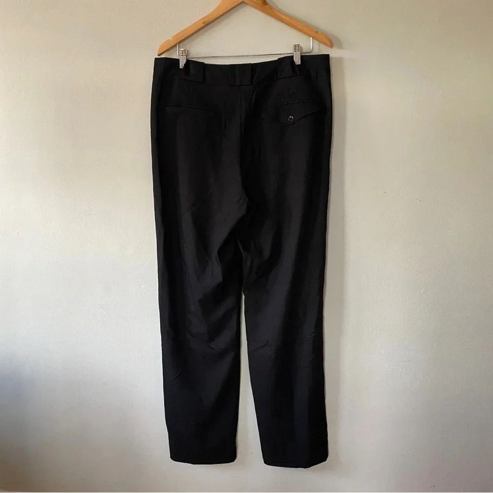 Proenza Schoeler White Label High-Rise Straight Trousers in Black Size 12 - Picture 13 of 13